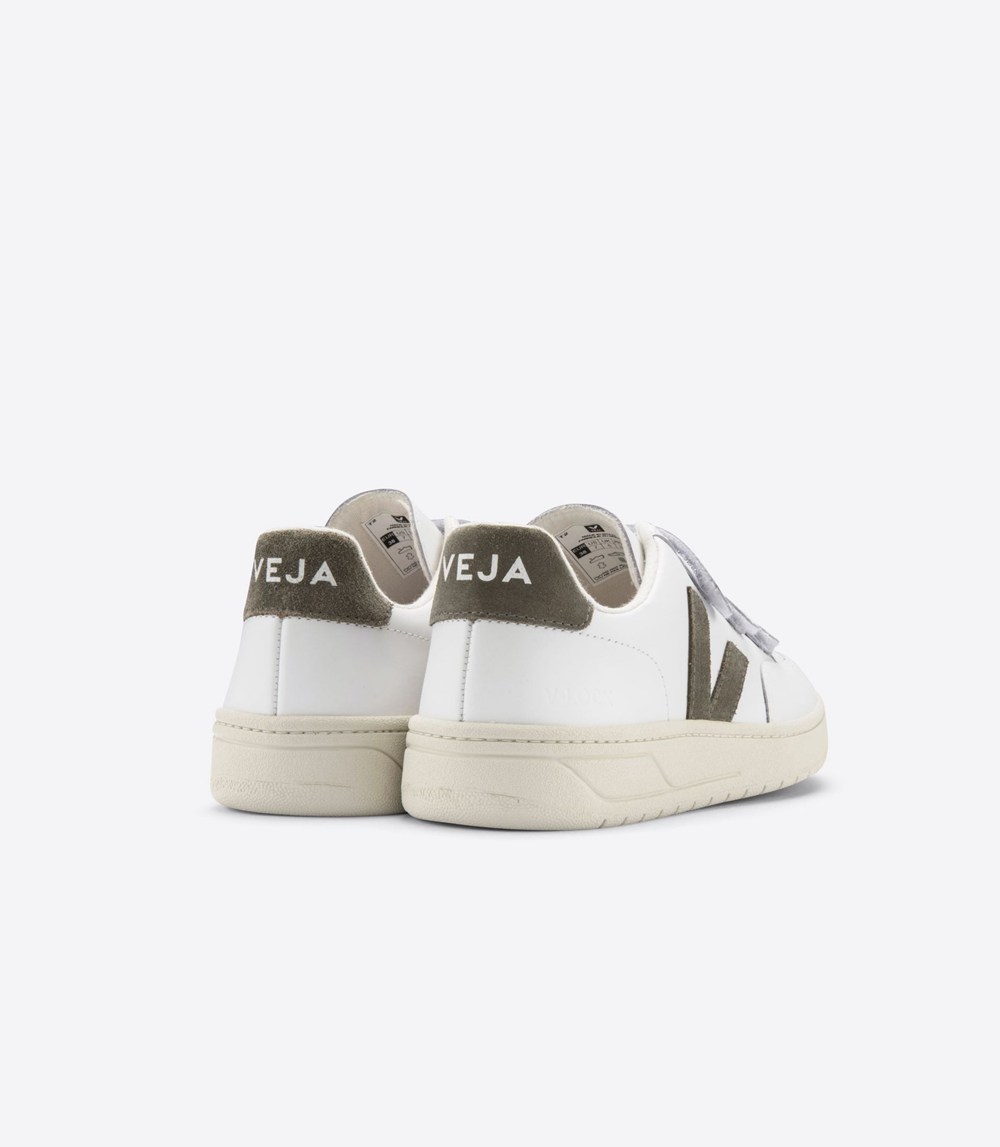 Veja Sneakers Dam - V-Lock Läder - Vita - 635284-BUT